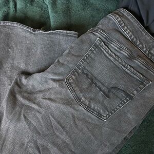 3/$30 American eagle Charcoal Boot Cut Women's Jeans